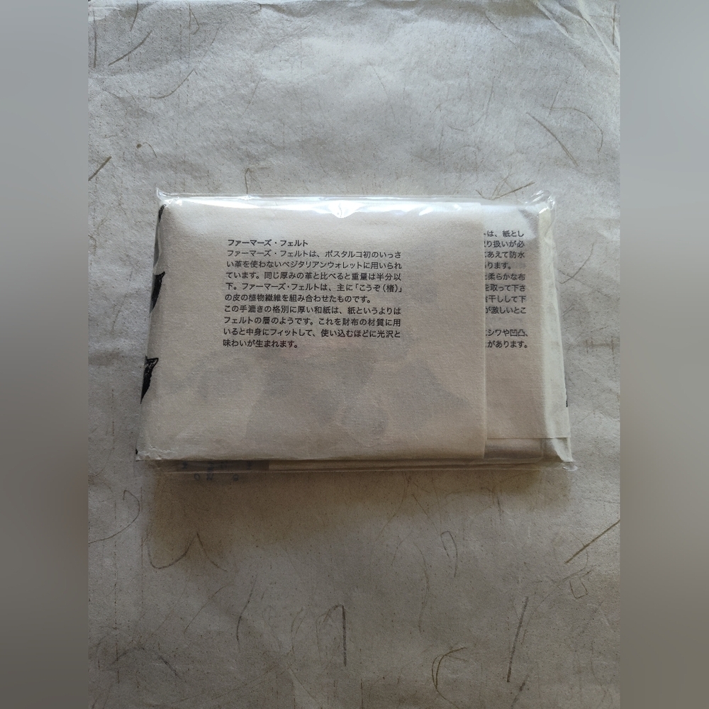 POSTALCO Farmer’s Felt Wallet COOL HUNTING Limited Edition Japan Made RARE - Picture 4 of 11